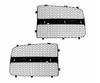 GRILLE PANEL LH BLACK REPLACEMENT FOR DODGE PICKUP DODGE RAM 1500 2002 PARTSLINK NUMBER  CH1201108