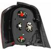 TAIL LAMP RH CAPA REPLACEMENT FOR TOYOTA HIGHLANDER 2005 PARTSLINK NUMBER TO2819120C