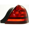 TAIL LAMP RH (BLACK MOULDING SPORT-2 BULB-RED) HQ REPLACEMENT FOR FORD CROWN VICTORIA 2002 PARTSLINK NUMBER  FO2801175