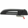 DOOR HANDLE FR RH OUTER BLACK TEXTURED W/KEYHOLE REPLACEMENT FOR RAM PICKUP RAM 1500 2015 PARTSLINK NUMBER  CH1311164