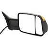 DOOR MIRROR RH POWER TEXTURED HTD W/SIGNAL/PUDDLE LAMP/TOW  REPLACEMENT FOR RAM PICKUP RAM 1500 2015 PARTSLINK NUMBER  CH1321350