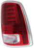 TAIL LAMP RH LED CHROME LARAMIE/LONGHORN MODELS CAPA  REPLACEMENT FOR RAM PICKUP RAM 1500 2015 PARTSLINK NUMBER  CH2801203C