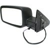DOOR MIRROR LH POWER TEXTURED HTD W/O SIGNAL/TRAILER TOW W/TEMP SENSOR   REPLACEMENT FOR RAM PICKUP RAM 2500 2015 PARTSLINK NUMBER  CH1320354