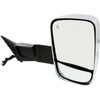 DOOR MIRROR RH POWER CHROME HTD W/AMBIENT/SIGNAL/PUDDLE LAMP/MEMORY/TOW   REPLACEMENT FOR RAM PICKUP RAM 2500 2015 PARTSLINK NUMBER  CH1321351