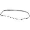 GRILLE SURROUND MLDG ALL CHROME  REPLACEMENT FOR FORD FUSION ENERGI 2013 PARTSLINK NUMBER  FO1202103