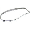 GRILLE SURROUND MLDG ALL CHROME  REPLACEMENT FOR FORD FUSION ENERGI 2013 PARTSLINK NUMBER  FO1202103