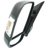 DOOR MIRROR LH MANUAL BLACK W/SIGNAL/TEMPERATURE SENSOR NON-EXTENDING/ MANUAL FOLD W/O HEAT  REPLACEMENT FOR RAM PROMASTER 2500 2015 PARTSLINK NUMBER  CH1320417