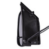 DOOR MIRROR LH POWER TEXTURED W/SIGNAL/POWER FOLD/TEMPERATURE SENSOR W/O EXTENDED MIRROR  REPLACEMENT FOR RAM PROMASTER 2500 2015 PARTSLINK NUMBER  CH1320432