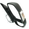 DOOR MIRROR RH MANUAL BLACK W/SIGNAL/TEMPERATURE SENSOR NON-EXTENDING/ MANUAL FOLD W/O HEAT  REPLACEMENT FOR RAM PROMASTER 2500 2015 PARTSLINK NUMBER  	CH1321417