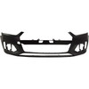 BUMPER FR W/O PARK DISTANCE SENSOR/PARALLEL PARK/WASHER/S-LINE CAPA REPLACEMENT FOR AUDI A5 QUATTRO(COUPE CONVERTBLE) 2019 PARTSLINK NUMBER AU1000279C