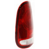 TAIL LAMP LH STYLESIDE EXCLUDE CREW CAB F150 HQ REPLACEMENT FOR FORD PICKUP F450 SUPERDUTY 2002 PARTSLINK NUMBER  FO2800117