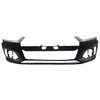 BUMPER FR W/TOW HOOK/4 PARK SENSOR/PARALLEL/PDC W/O HEAD LAMP WASHER EXCLUDE S-LINE CAPA REPLACEMENT FOR AUDI A5 QUATTRO(COUPE CONVERTBLE) 2019 PARTSLINK NUMBER AU1000281C