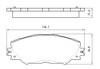 BRAKE PADS SET FR CERAMIC  REPLACEMENT FOR SCION TC 2015 PARTSLINK NUMBER  D1211