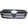 GRILLE PAINTED SILVER GRAY W/CHROME MOULDING  REPLACEMENT FOR SUBARU LEGACY 2015 PARTSLINK NUMBER  SU1200162