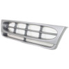 GRILLE SILVER REPLACEMENT FOR FORD VAN FORD ECONOLINE 2002 PARTSLINK NUMBER  FO1200338
