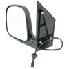 DOOR MIRROR LH POWER HTD TEXTURED FLAT GLASS REPLACEMENT FOR GMC VAN GMC SAVANA 2002 PARTSLINK NUMBER  GM1320228