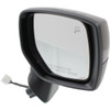 DOOR MIRROR RH POWER HEATED PTM W/O SIGNAL/PUDDLE LAMP  REPLACEMENT FOR SUBARU OUTBACK (MID-SIZE-WAGON) 2015 PARTSLINK NUMBER  SU1321139
