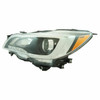 HEAD LAMP LH HALOGEN W/BLACK BEZEL/CHROME TRIM 3.6L HQ  REPLACEMENT FOR SUBARU OUTBACK (MID-SIZE-WAGON) 2015 PARTSLINK NUMBER  SU2502149