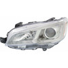 HEAD LAMP LH HALOGEN W/CHROME BEZEL CAPA	 REPLACEMENT FOR SUBARU WRX 2015 PARTSLINK NUMBER  	SU2502152C
