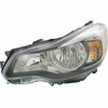HEAD LAMP LH HALOGEN CROSSTREK FROM 9/13 HQ  REPLACEMENT FOR SUBARU XV CROSSTREK 2015 PARTSLINK NUMBER  SU2502154