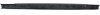 TAILGATE MOULDING UPPER BLACK (W/O INTEGRATED STEP)   REPLACEMENT FOR FORD PICKUP F450 SUPERDUTY 2013 PARTSLINK NUMBER  FO1904104