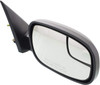 DOOR MIRROR RH POWER TEXTURED W/BLIND SPOT MIRROR SE MODEL  REPLACEMENT FOR FORD TAURUS SHO 2013 PARTSLINK NUMBER  FO1321445