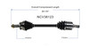 C V AXLE LH 80-3223 REPLACEMENT FOR HONDA CRV 2002 PARTSLINK NUMBER  NCV36123
