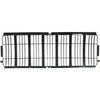 GRILLE INSERT MATTE-BLACK REPLACEMENT FOR JEEP LIBERTY 2002 PARTSLINK NUMBER  CH1200243