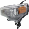 HEAD LAMP LH HALOGEN W/CHROME TRIM/BLACK BEZEL HQ  REPLACEMENT FOR TOYOTA 4RUNNER 2015 PARTSLINK NUMBER  TO2518150