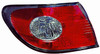 TAIL LAMP LH HQ REPLACEMENT FOR LEXUS ES300 2002 PARTSLINK NUMBER  LX2800124