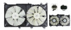COOLING FAN ASSY L6 REPLACEMENT FOR LEXUS IS300 2002 PARTSLINK NUMBER  LX3115108