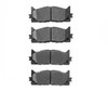 BRAKE PADS SET FR CERAMIC  REPLACEMENT FOR TOYOTA CAMRY HYBRID 2015 PARTSLINK NUMBER  D1293