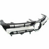 GRILLE BLACK W/CHROME MODLING W/O PRE-COLLISION SAME AS TO1200377  REPLACEMENT FOR TOYOTA CAMRY HYBRID 2015 PARTSLINK NUMBER  TO1200387