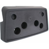 LICENSE PLATE BRACKET FR EXCLUDE DENALI   REPLACEMENT FOR GMC PICKUP GMC SIERRA HYBRID 2013 PARTSLINK NUMBER  GM1068136
