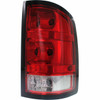 TAIL LAMP RH 1500 SERIES BASE MODEL W/DARK TRIM/LARGE BULB CAPA   REPLACEMENT FOR GMC PICKUP GMC SIERRA HYBRID 2013 PARTSLINK NUMBER  GM2801254C