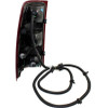 TAIL LAMP RH 2ND DESIGN W/O DARK RED TRIM W/SMALL BACK-UP BULB EXCLUDE BASE/DUALLY MODEL HQ   REPLACEMENT FOR GMC PICKUP GMC SIERRA HYBRID 2013 PARTSLINK NUMBER  GM2801250