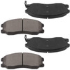 BRAKE PADS SET RR CERAMIC   REPLACEMENT FOR GMC TERRAIN 2013 PARTSLINK NUMBER  D1275