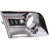 FOG LAMP BEZEL FR LH CHROME EXCLUDE DENALI  REPLACEMENT FOR GMC TERRAIN 2013 PARTSLINK NUMBER GM1038123