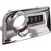 FOG LAMP BEZEL FR RH CHROME EXCLUDE DENALI  REPLACEMENT FOR GMC TERRAIN 2013 PARTSLINK NUMBER GM1039123