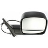 DOOR MIRROR RH POWER HTD W/SIGNAL MANUAL FOLDING TEXTURED DUAL GLASS   REPLACEMENT FOR GMC VAN GMC SAVANA 2013 PARTSLINK NUMBER   GM1321397