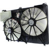 COOLING FAN ASSY 2FAN ASSYS SIDE BY SIDE W/O TOW PKG  REPLACEMENT FOR TOYOTA HIGHLANDER 2015 PARTSLINK NUMBER  TO3115195