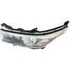 HEAD LAMP LH W/SMOKED CHROME BEZEL CAPA  REPLACEMENT FOR TOYOTA HIGHLANDER 2015 PARTSLINK NUMBER  TO2502225C