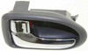 DOOR HANDLE FR LH INNER GRAY W/CHROME REPLACEMENT FOR MAZDA MVP 2002 PARTSLINK NUMBER  MA1352103