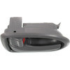DOOR HANDLE FR LH INNER GRAY W/O CHROME REPLACEMENT FOR MAZDA MVP 2002 PARTSLINK NUMBER  MA1352105