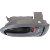 DOOR HANDLE FR RH INNER GRAY W/O CHROME REPLACEMENT FOR MAZDA MVP 2002 PARTSLINK NUMBER  MA1353105