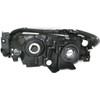 HEAD LAMP RH HB ALUMINUM BEZEL HQ REPLACEMENT FOR MAZDA PROTEGE 5 2002 PARTSLINK NUMBER  MA2519106