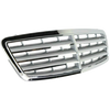 GRILLE CHROME/SILVER W/SPORT PKG (AVNGRD/ELGNS) REPLACEMENT FOR MERCEDES C320 2002 PARTSLINK NUMBER  MB1200142