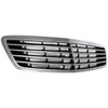 GRILLE CHROME/BLACK REPLACEMENT FOR MERCEDES S55 AMG 2002 PARTSLINK NUMBER  MB1200115