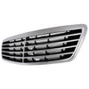 GRILLE CHROME/BLACK REPLACEMENT FOR MERCEDES S55 AMG 2002 PARTSLINK NUMBER  MB1200115