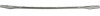 GRILLE LOWER MOULDING CHROME   REPLACEMENT FOR HONDA CIVIC HYBRID 2013 PARTSLINK NUMBER  HO1044102